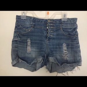 Jean shorts